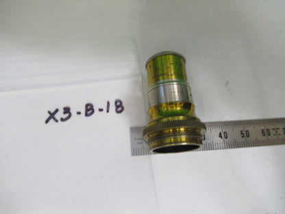 ANTIQUE BRASS BECK UK OBJECTIVE LENS MICROSCOPE PART AS PICTURED X3-B-18