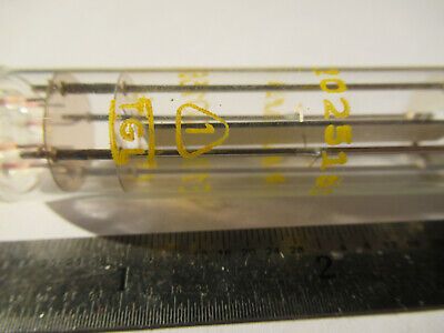 ANTIQUE QUARTZ RADIO CRYSTAL NARVA GLASS HOLDER FREQUENCY CONTROL #F4-A-84