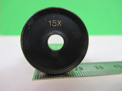 WINKEL OKULAR 15X EYEPIECE OCULAR MICROSCOPE PART AS PICTURED &S2-C-11