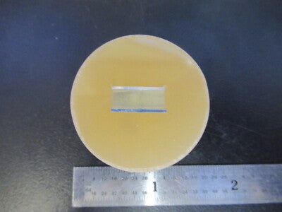 METALLOGRAPHIC SPECIMEN WELDING SAMPLE EDUCATIONAL STUDY AS PICTURED &A9-A-33