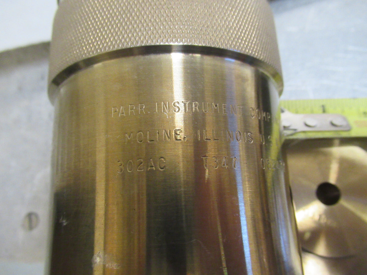 Parr High Pressure Autoclave Unknown Purpose