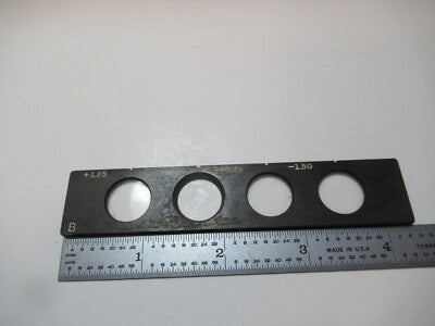 Antique Microscope Part Slide "B" Rare Unknown