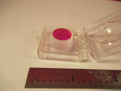 OPTICAL COATED LENS SPECTRA PHYSICS LASER OPTICS AS PICTURED &FT-5-152