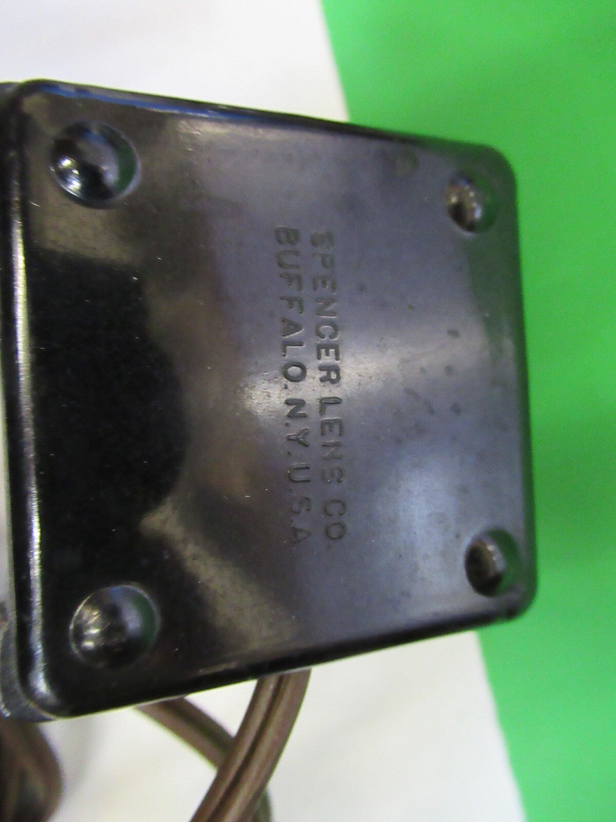 SPENCER AO WORKS OK ILLUMINATOR LAMP MICROSCOPE PART AS PICTURED X9-B-49