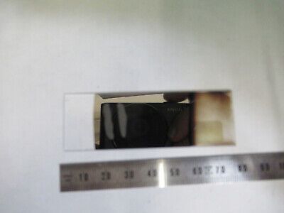 GLASS SLIDE COATED GERMANIUM THIN FILM 9,000 ANGSTROMS  AS PICTURED Z1-A-09