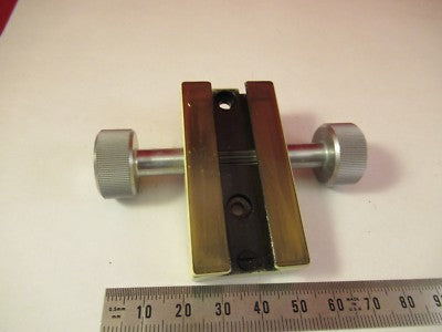 Wild Swiss M11 Brass Micrometer Assembly Microscope Part