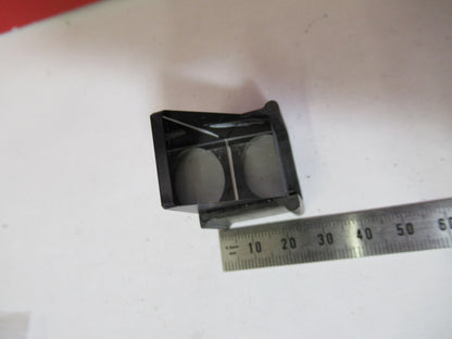 MEIJI JAPAN MOUNTED GLASS PRISM MICROSCOPE PART AS PICTURED X8-B-39