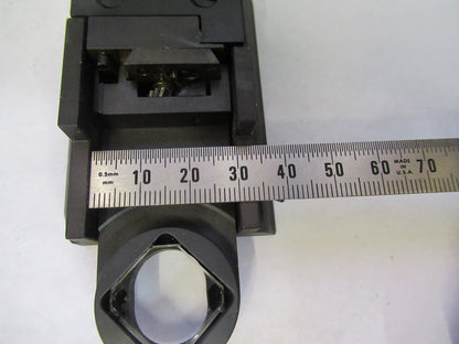 AUS JENA GERMANY DIC SLIDE OPTICS POLARIZER MICROSCOPE PART AS PICTURED V8-B-02