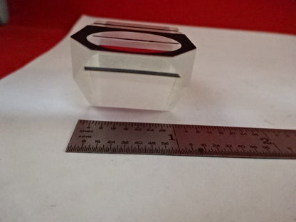 Microscope Part Nikon Japan Glass Prism [chipped] Optics