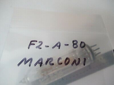 QUARTZ CRYSTAL FREQUENCY CONTROL MARCONI GLASS PACKAGE AS PICTURED &F2-A-80