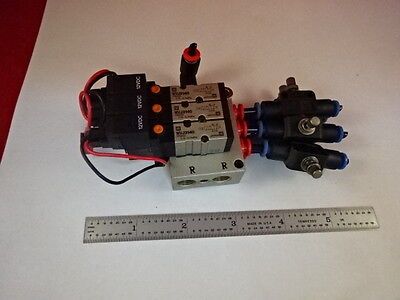 PNEUMATIC SET OF VALVES SOLENOIDS AIR CONTROL SYSTEMS AS IS B#TB5-3-17