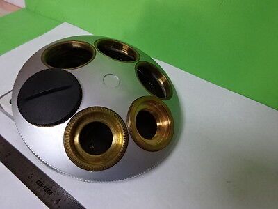 MICROSCOPE PART DMR DMRM LEICA GERMANY NOSEPIECE WITHOUT OPTICS BIN#8M-D-03