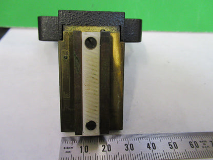 LEITZ GERMANY CONDENSER HOLDER SM HM LUX MICROSCOPE PART AS PICTURED X2-A-34