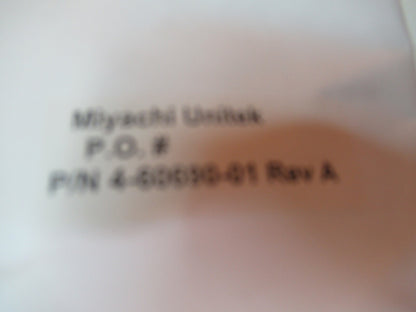 Optical Miyachi Unitek 4-60690-01 Lens 50mm Fl Optics
