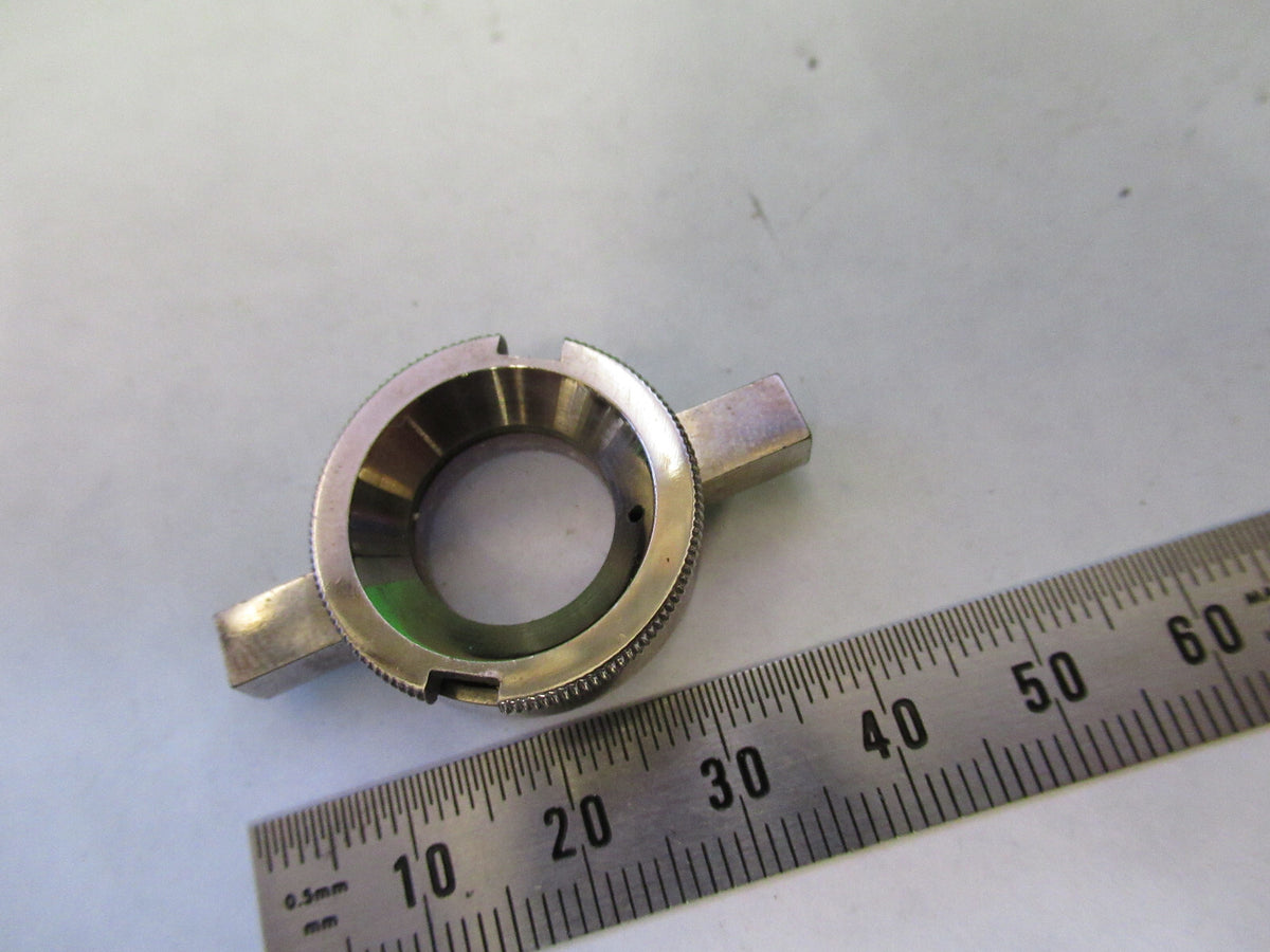 ANTIQUE NACHET PARIS LENS HOLDER MICROSCOPE PART AS PICTURED X2-A-40