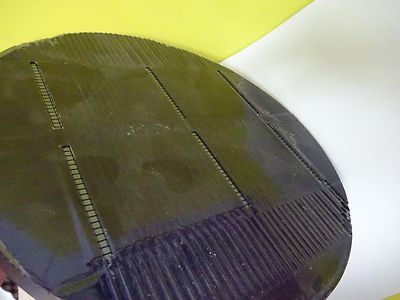 SILICON CARBIDE THICK WAFER SUBSTRATE USABLE AND HEAVY AS IS  P9-07