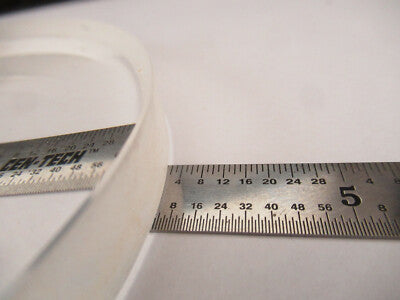 LARGE MIL SPEC OPTICAL LENS PLANO CONCAVE GLASS LASER OPTICS AS PICTURED 4B-FT11