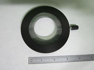 MICROSCOPE PART POLARIZER OLYMPUS POL V-R016 OPTICS BIN#25-14-19
