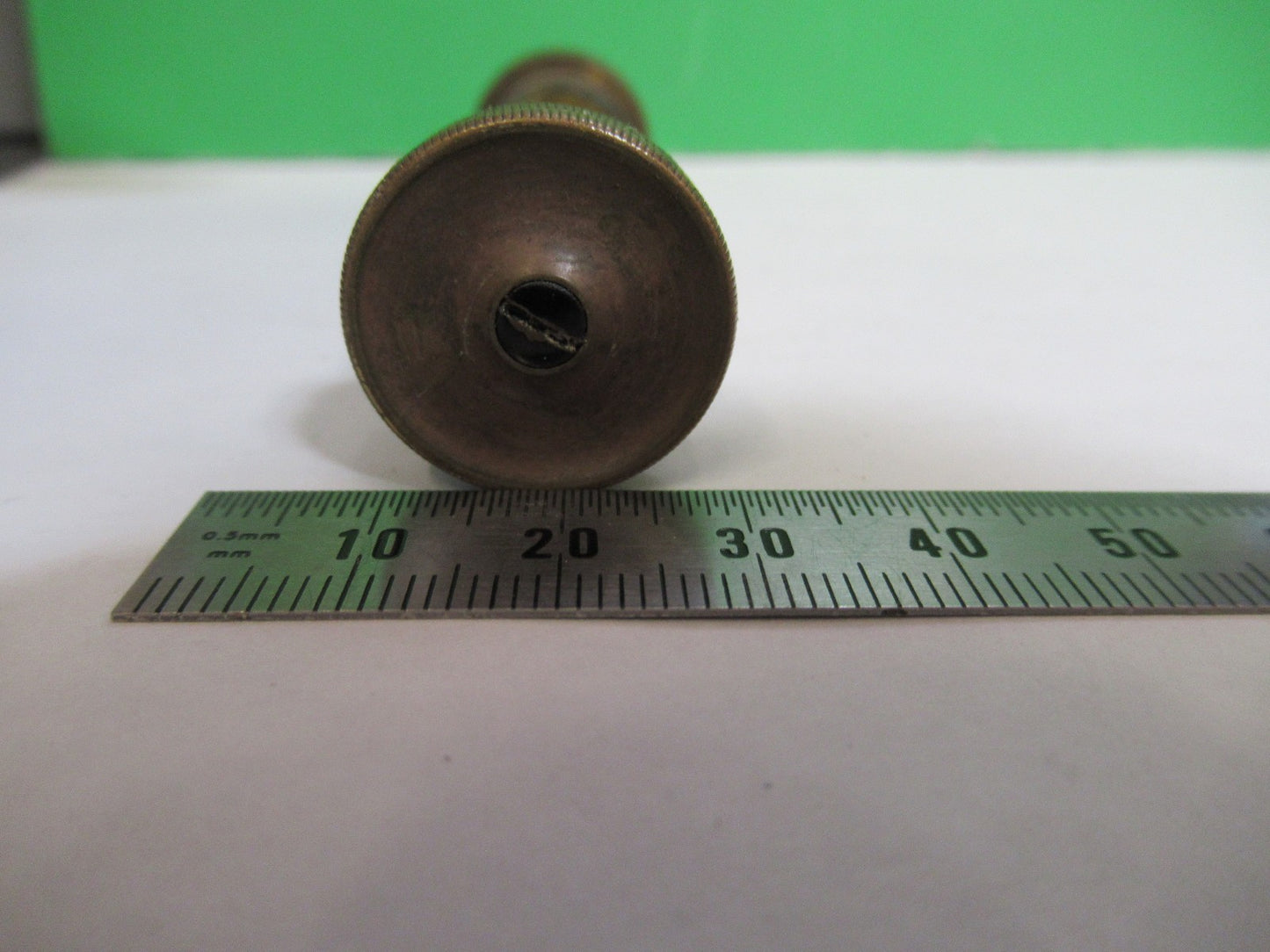 ANTIQUE AO SPENCER  SET FINE ADJUST KNOBS MICROSCOPE PART AS PICTURED T6-A-41