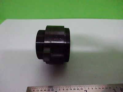 MICROSCOPE PART POLYVAR REICHERT LEICA BRASS MOUNTED LENS OPTICS AS IS BIN#W3-44