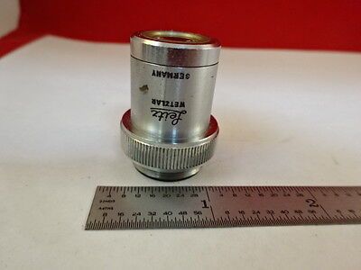 MIKROSKOPTEIL OBJEKTIVLINSE LEITZ GERMANY NPL 10X STAR OPTICS BIN#L8-A-09