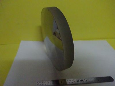 OPTICAL HUGE PLANO CONVEX LENS [scratched] for LASER OPTICS AS IS BIN#X3-02