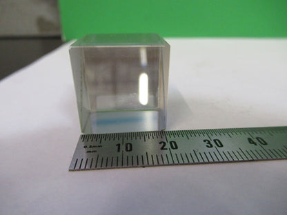 ANTIQUE BAUSCH LOMB PRISM HEAD OPTICS MICROSCOPE PART AS PICTURED &75-B-21