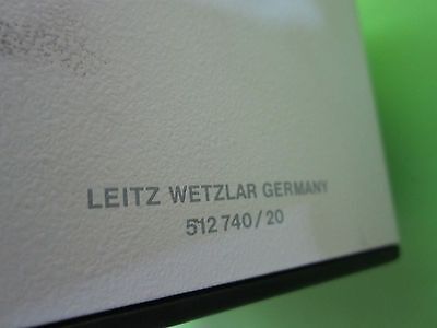 MICROSCOPE PART LEITZ GERMANY HEAD ERGOLUX WITHOUT EYEPIECES OPTICS BIN#41