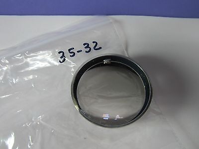 OPTICAL CONVEX CONCAVE MIL SPEC LENS AS IS [chipped] LASEROPTICS BIN#35-32