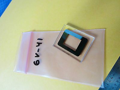 OPTISCHES FENSTER XGA SDR GLAS LASEROPTIK #6V-41