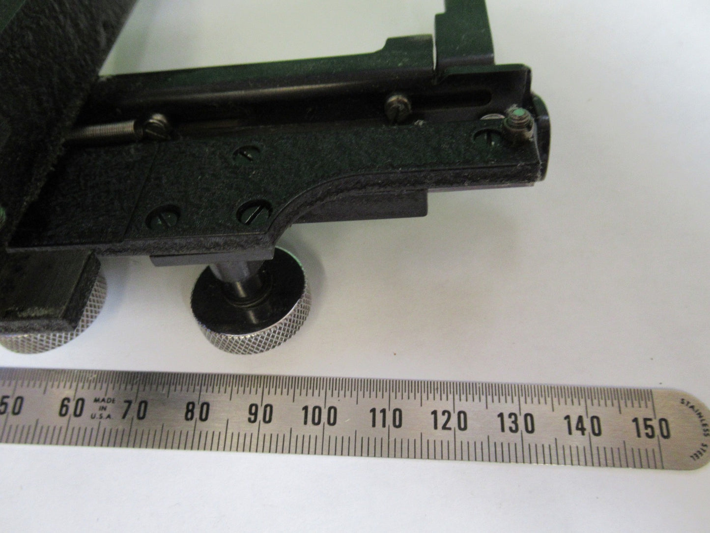 ANTIQUE AO XY SPENCER STAGE CLIPS MICROSCOPE PART AS PICTURED T6-A-24