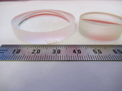 AUS JENA GERMANY LOT GLASS LENSES MICROSCOPE PART AS PICTURED V8-B-60