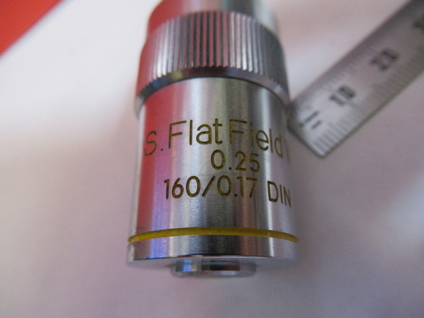 Meiji Japan 10X /160 Objective Lens Microscope Part