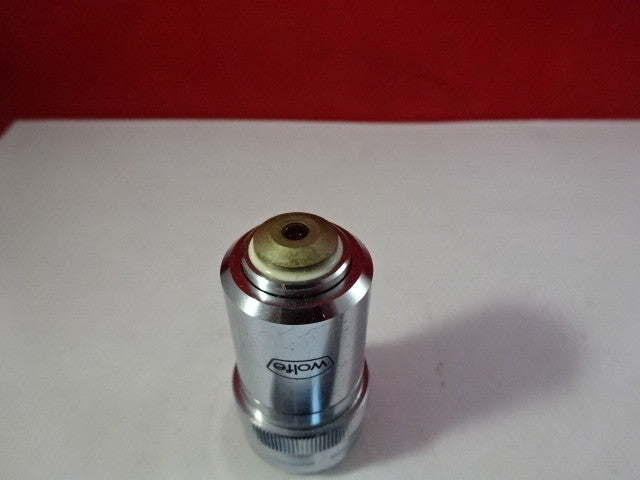 WOLFE GERMANY VINTAGE OBJECTIVE 40X /160 OPTICS MIKROSKOP TEIL #6V-A-01