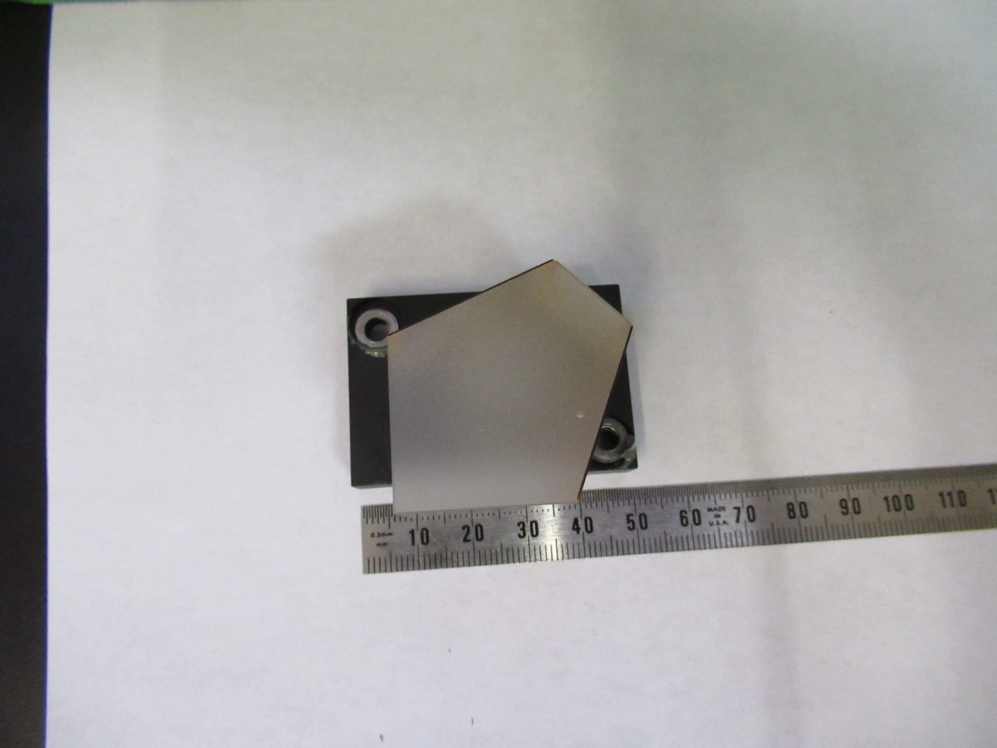 ZEISS GERMANY GLASS PENTA PRISM OPTICS MICROSCOPE PART AS PICTURED U8-B-14