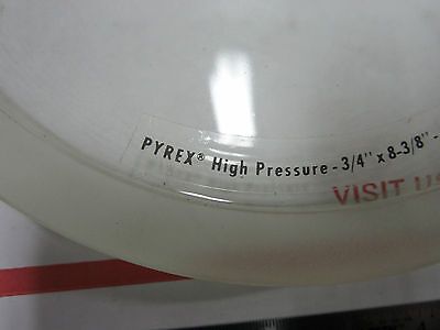PYREX SIGHT GLASS WINDOW HIGH PRESSURE ANNULAR EDGE sku#27
