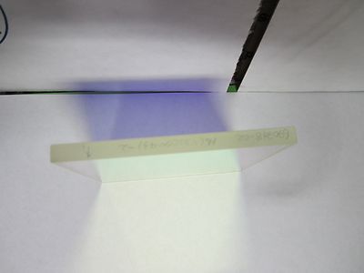 OPTISCHES POLARISIERTES BESCHICHTETES FENSTER MIL SPEC LASER OPTICS BIN#L3-02