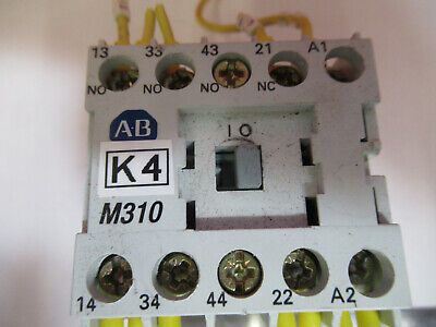 ALLEN BRADLEY 700DC-M310 CONTACTOR ELECTRIC RELAY CONTROL AS PICTURED &3K-FT-39