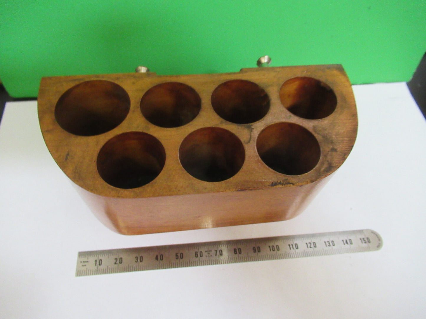 Spencer Lens Co. American Optical Co. Wood Carved for Cabinet Microscope Part