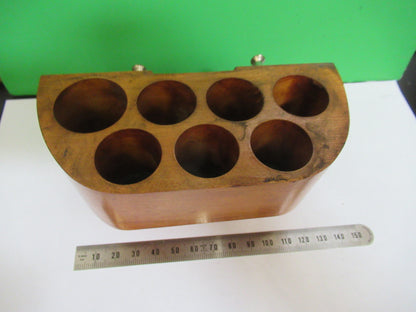 Spencer Lens Co. American Optical Co. Wood Carved for Cabinet Microscope Part