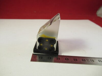 Ernst Leitz Germany Glass Prism Head Optics Microscope Part