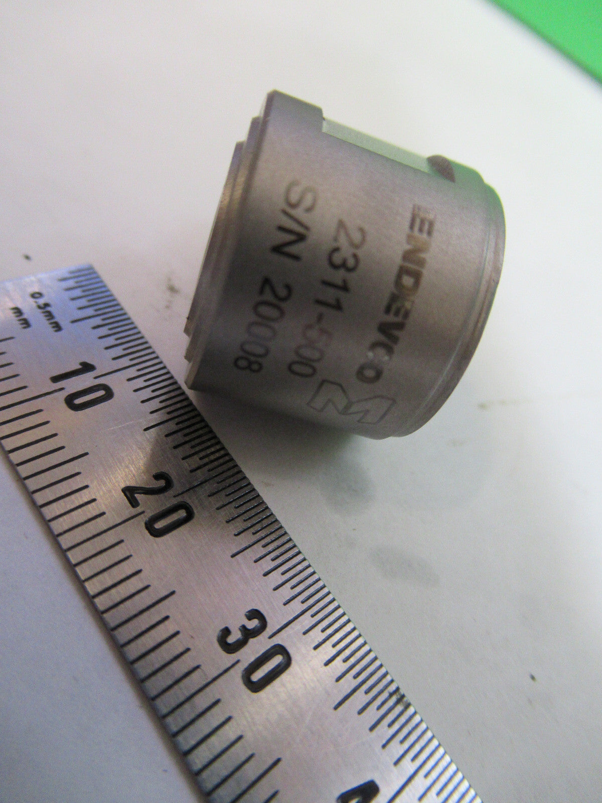 ENDEVCO 2311-500  FORCE SENSOR PIEZO LOAD CELL  AS PICTURED H7-B-77