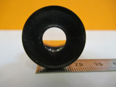 Antique Ernst Leitz Weztlar Eyepiece 6X Lens Microscope Part