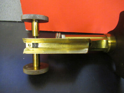 Antique Bausch & Lomb Brass Frame Limb Microscope Part