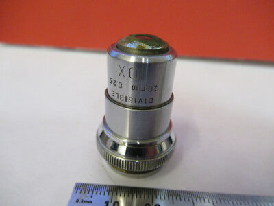 Bausch & Lomb objective 10x Lens microscope part
