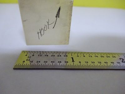 OPTICAL GLASS BAR NON POLISHED LASER OPTICS AS IS BIN#4V-FL-41