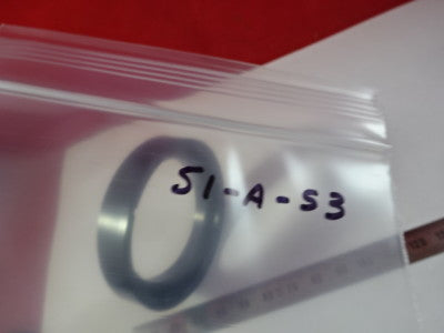 COVER LENS STEREO MICROSCOPE PART OPTICS AS IS &51-A-53