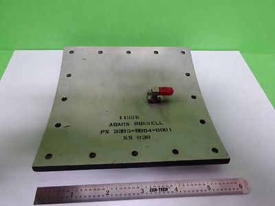 MICROTEL ANTENNA ADAMS RUSSELL RF MICROWAVE FREQUENCY GHz AS IS BIN#H7-A-01
