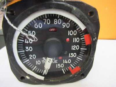 Simmonds Sikorsky Indicator 472638-3 Torque Aircraft Part