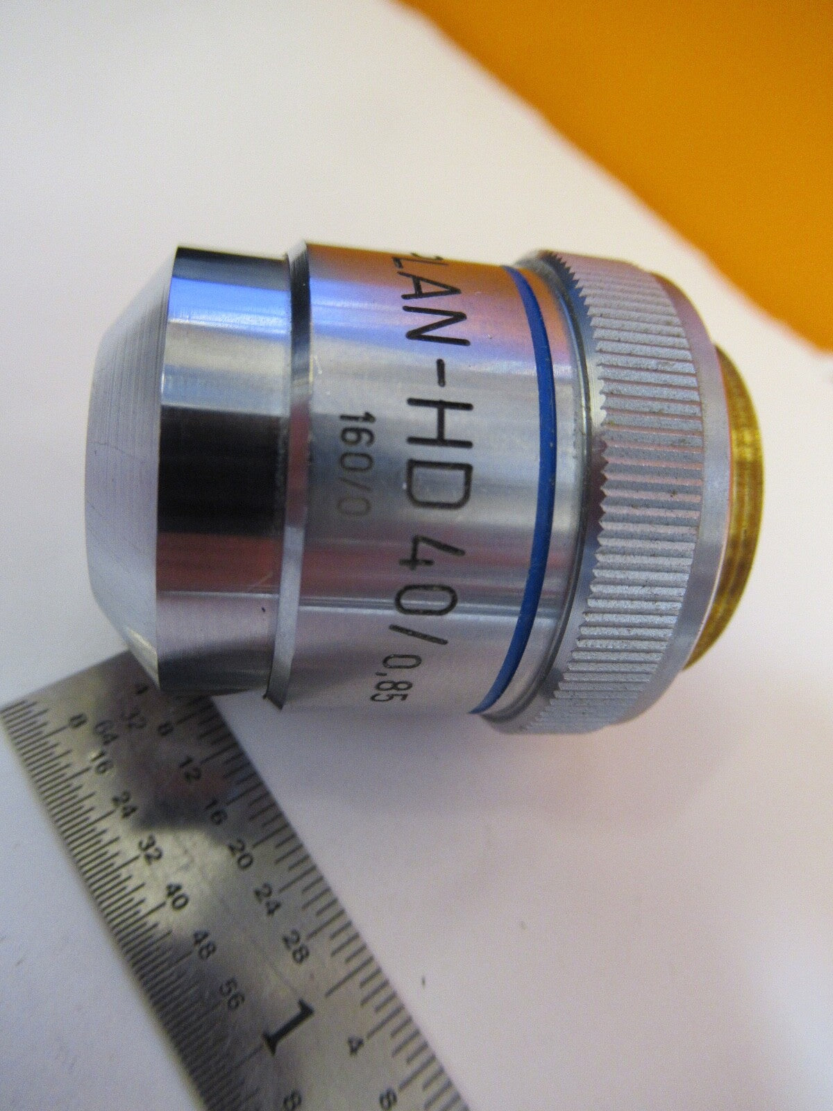 ZEISS GERMANY EPIPLAN-HD 40X /160 OBJECTIVE MICROSCOPE PART AS PICTURED &A4-A-19
